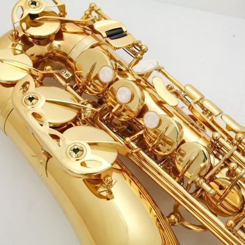 市優揚樂器有限公司7年相似跨境熱銷 電泳金降e調中音薩克斯配件齊全