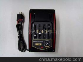 【四段拾音器 EQC-4-四段拾音器 EQC-4】價格,廠家,圖片,娛樂休閑產(chǎn)品加工,惠州市凱鈴樂器配件 -